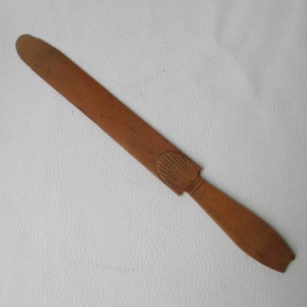 COUPE PAPIER époque Napoléon III XIXè VICTORIAN FRENCH ANTIQUE 19th C PAPER CUT - Photo 1/1