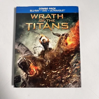 Wrath of the Titans Blu-ray DVD Combo Pack Slipcover 2-Disc Action Adventure US - Image 1 of 3