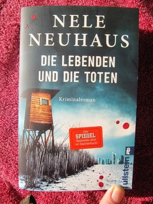GERMAN Nele Neuhaus DIE LEBENDEN UND DIE TOTEN Bodenstein-Kirchhoff-Krimi Crime - Image 1 of 2