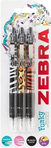 Zebra Z-Grip Retractable Animal Ballpoint Pen with Medium Point of 1.0mm, Black - Picture 1 of 7