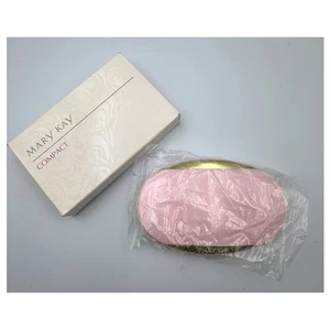 Vintage Mary Kay Pink Compact Powder Case Unfilled - New in Box - Picture 1 of 4
