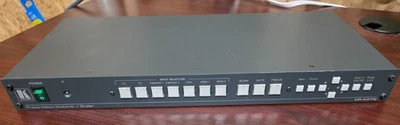 Kramer VP-437N Analog & HDMI Pro Scale Presentation Switcher Scaler Tested - Image 1 of 4