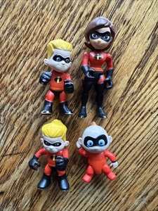 Jakks Pacific Die Unglaublichen 2 Jack Jack Elastigirl Figuren 4 Stück - b5 - Bild 1 von 3