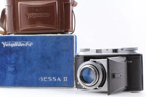 [Almost UNUSED in Box] Voigtlander BESSA II Color Heliar 105mm f3.5 Film Camera - Picture 1 of 15