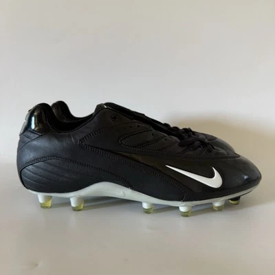 Nike Men’s Size 11 Speed TD Football Leather Cleats Black/White 308383-011 NEW - Image 1 of 4