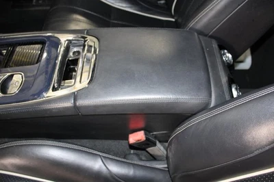 2013 Jaguar XJ Console Lid ARMREST ONLY! Black Leather LID ONLY Used 129K Miles - Image 1 of 4
