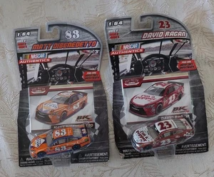 2 Nascar 1:64 Diecast Car #23 David Ragan, #83 Matt Dibenedetto Darlington New - Picture 1 of 6