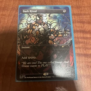 IN HAND Dark Ritual #2001 REG MTG Secret Lair SpiderMan Venom Unleashed (Farben) - Bild 1 von 2