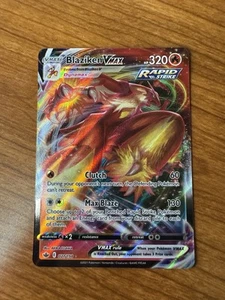 Blaziken VMAX - 021/198 - Pokemon Chilling Reign Sword & Shield Rare Card NM - Picture 1 of 2