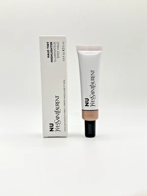 YVES SAINT L NU Halo Tint Highlighter Skincare Nu Rosy Quartz 0.5 fl. oz/ 15ml - Image 1 of 2