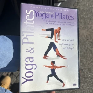 Louise Solomon's Yoga & Pilates Workout Exercise 2003 DVD - Picture 1 of 10