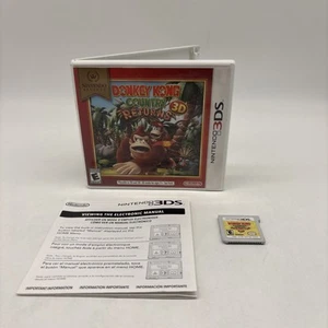 Donkey Kong Country Returns 3D: Nintendo Selects (3DS, 2016) Tested! - Picture 1 of 12