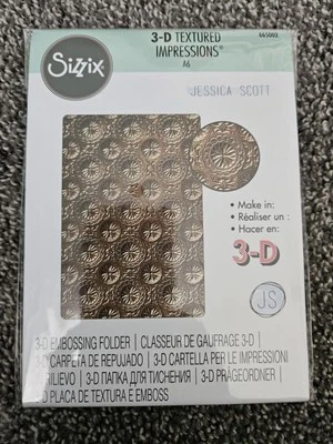 Sizzix 3D Textured Impressions/"Blossom Flower" By Jessica Scott - Image 1 of 2