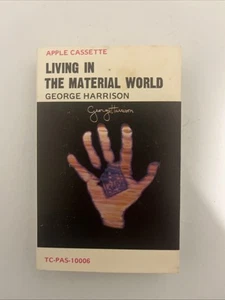 George Harrison - Living In The Material World 1973 Oz Cassette Tape BEATLES - Picture 1 of 2