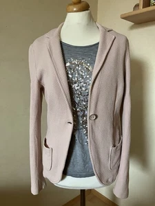 Esprit Blazer Sweatblazer apricot rosa Gr L 40 - Bild 1 von 5