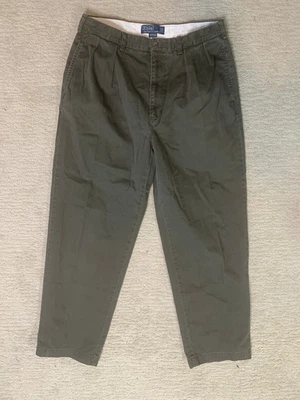 Polo Ralph Lauren Classic Chino Andrew Green Pants Mens 34 x 30 - Image 1 of 4