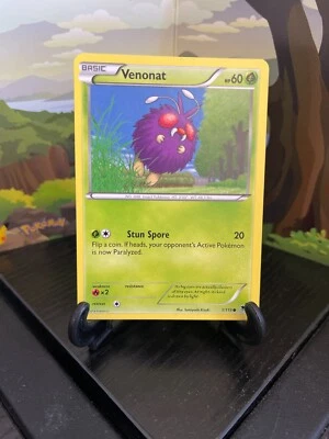 Venonat 1/119 - Phantom Forces - Common - Pokemon Card - LP/MP - Image 1 of 3