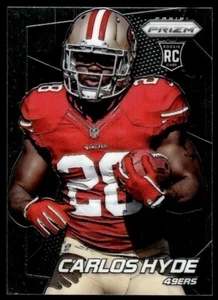 2014 Panini Prizm Carlos Hyde RC San Francisco 49ers #214 - Picture 1 of 2