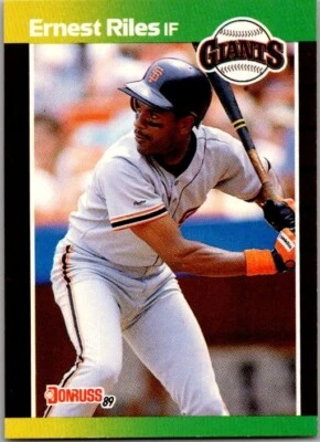 1989 Donruss - Ernest Riles #625 - Image 1 of 2