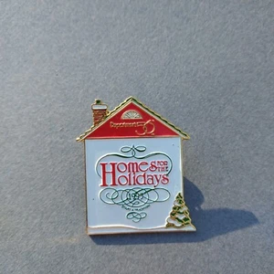 Prendedor chaqueta sombrero solapa Department 56 Home For The Holidays 1995 - Imagen 1 de 2