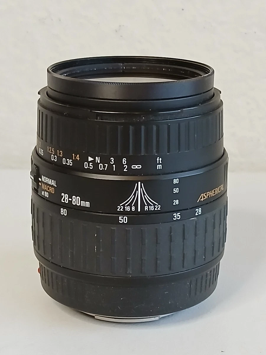Zoom Sigma 28-80mm Focal Camera Lenses for sale | eBay