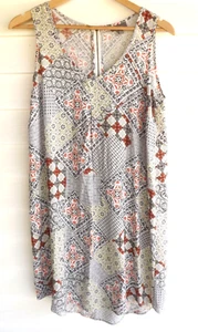 Katies Dress 8 Womens Sleeveless Casual Summer Viscose Zipper - Picture 1 of 4