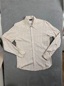 DOLCE & GABBANA Shirt Men’s Plaid 38/52 Long Sleeve Button Made In Italy - Picture 1 of 9
