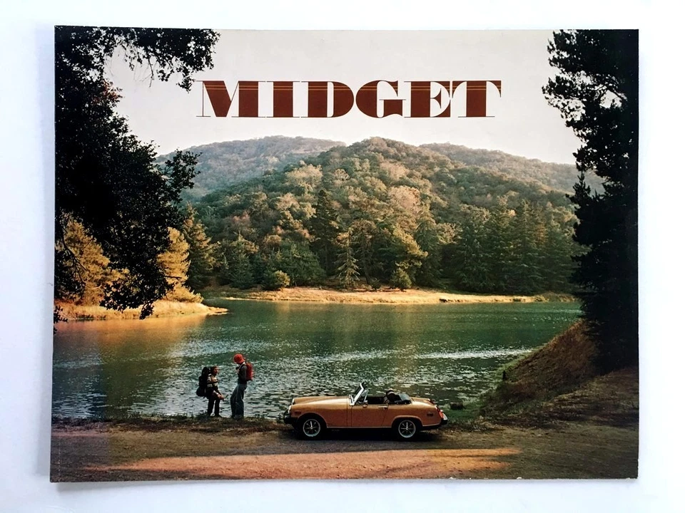 1976 MG Midget Original Car Sales Brochure Catalog - Convertible Foto 1 de 3