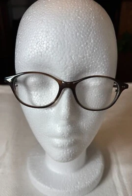 Jean Lafont REGENCE 5034 Raro Auténtico 49mm Marrón Gafas Francia Marcos solamente Foto 1 de 4