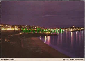 Cornwall Postcard - St Ives by Night RR17144 - Picture 1 of 2