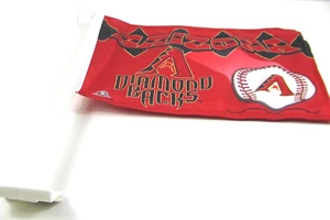 New Arizona Diamondbacks Baseball Car Window Flag 11X15 2 Sided - Picture 1 of 5