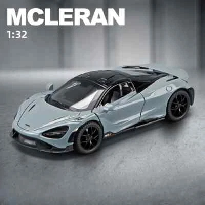 1:32 McLaren 765LT Sport Car Model Sound Light Kid Diecast Toys Vehicle Car Toy - Image 1 of 4