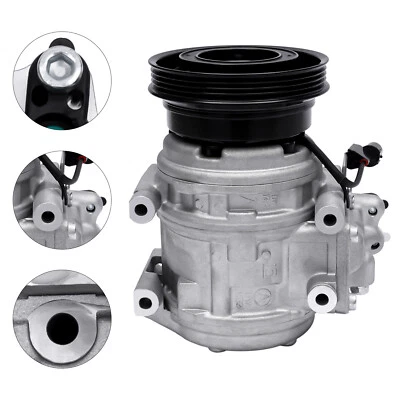 AC Air Compressor w/Clutch For 2004-2007 Kia Sportage/2005-2006 Hyundai Tucson Foto 1 de 4