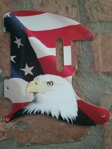 Schlagbrett Grafik passend für Fender Telecaster Gitarre 5 Loch ELITE US Pat Eagle 1 - Bild 1 von 4