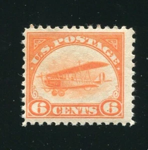 C1 6¢ Curtis Jenny Airmail Stamp MNH 1918 - Picture 1 of 5
