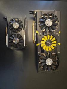 13x retro graphics cards lot - GTX 780 Lightning, 580, 8800GTX, 8800GTS, 7900GT - Picture 1 of 14