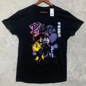Prince and The Revolution Estate Approved T-Shirt Purple Rain Bike Large New - Picture 1 of 7
