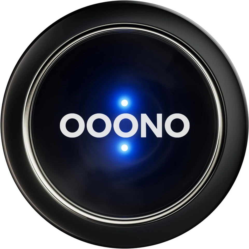 OOONO INT-1106 Co-Driver No1 Speed Camera Alert 44mm x 14mm Black