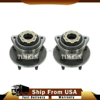 Compatível com 1998 1999 2000 Ford Ranger Timken rolamento de roda dianteira e conjunto de cubo - Imagem 1 de 4