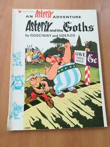  ASTERIX and the GOTHS /  ENGLISCH / goscinny and uderzo 1974 ERSTAUFLAGE - Picture 1 of 3