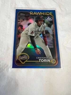 2024 Topps Pro Debut Blue Foil /150 Cristofer Torin No. PD-192! - Image 1 of 2