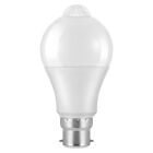 1-8PCS PIR Motion Sensor B22 LED Lamp Bulb Globe Auto ON/OFF Energy Saving Light