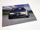 2001 BMW 3 5 7 X5 M3 M5 M Roadster M Coupé Z3 Z8 K1200 brochure affiche ligne complète