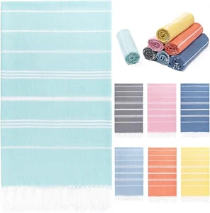 Beach Towel - Quick Dry Microfiber, Sand Free, Large, Lightweight Sources - Picture 1 of 7