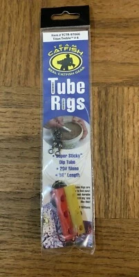 Equipamentos tubulares Team Catfish Titan Treble, pacote com 1  - Imagem 1 de 4