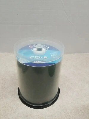 Verbatim 94554 52x CD-R 700MB Capacity Gray 100/Pack  - Image 1 of 3