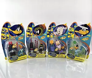 Duck Dodgers FULL SET Figures Marvin Martian Daffy Porky Mattel 2003 RARE NEW - Picture 1 of 23