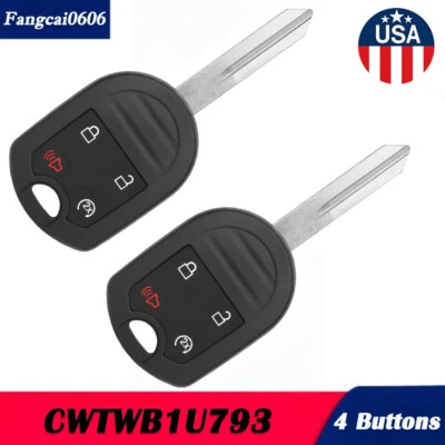 2 Key Fob for 2011-2014 Ford F-150 F-250 Super Duty F-350 Expedition CWTWB1U793 Foto 1 de 4