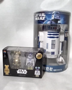 Star Wars R2-D2 Home Star Planetarium＆Bearbrick R2-D2,C3-PO. - Picture 1 of 13