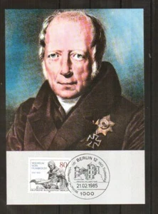 Berlin  MK Maxiphil Michelnummer 731  (4/85 ) ( intern: 32762) - Bild 1 von 1